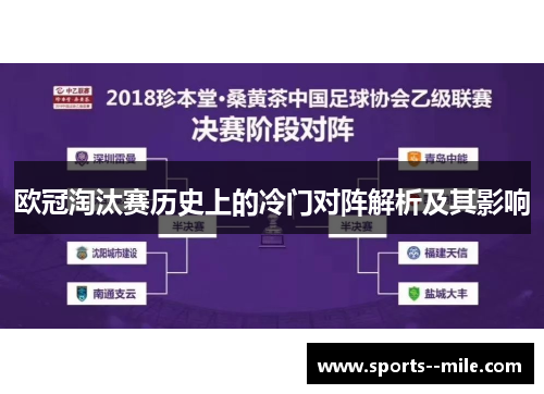 欧冠淘汰赛历史上的冷门对阵解析及其影响